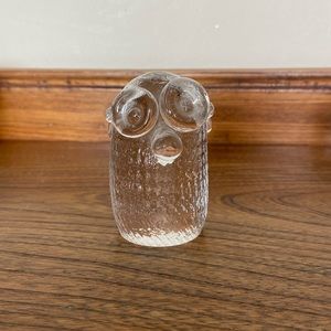 Vintage Art Glass Forgetful Troll Figurine Paperweight